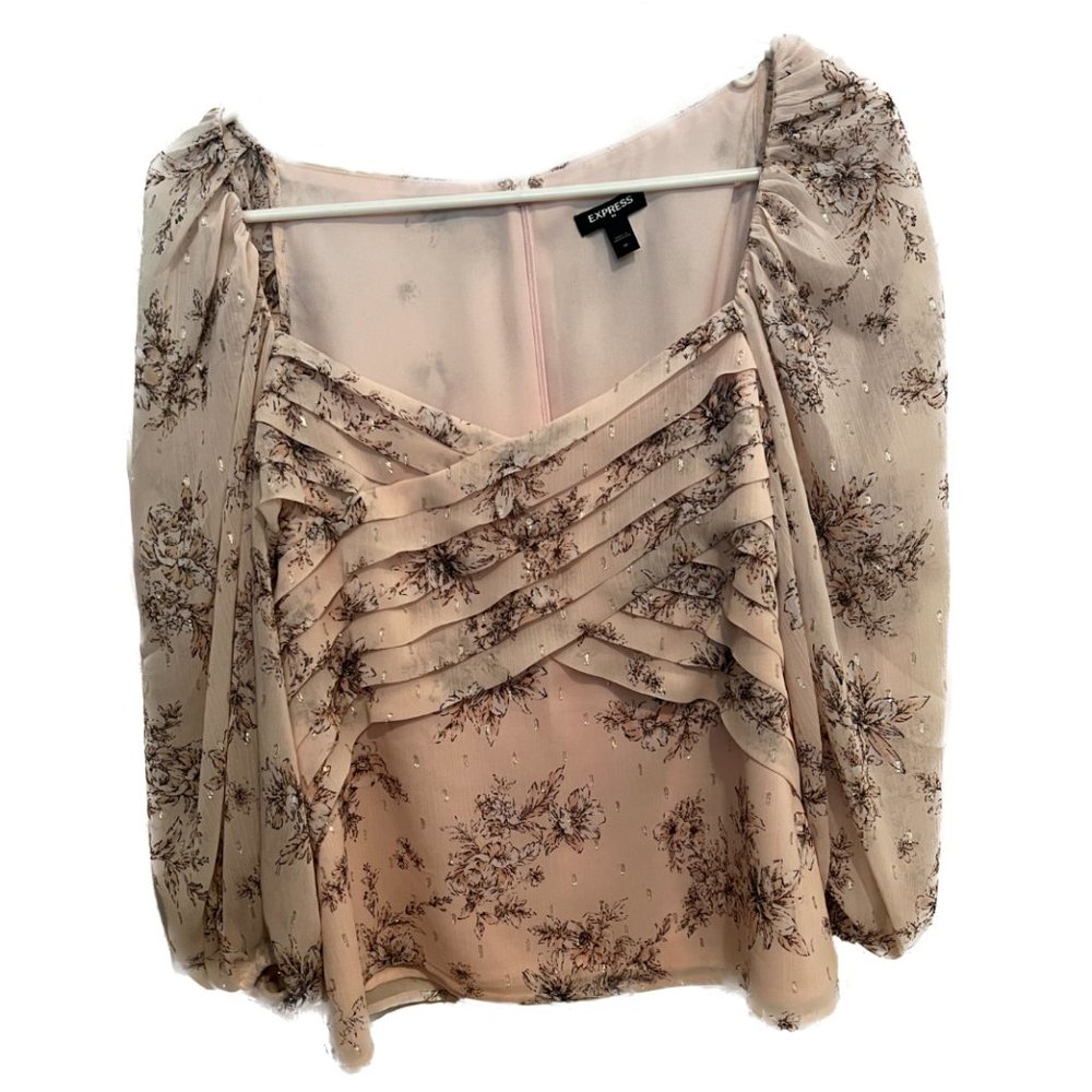 Pink Express shirt -- Size M